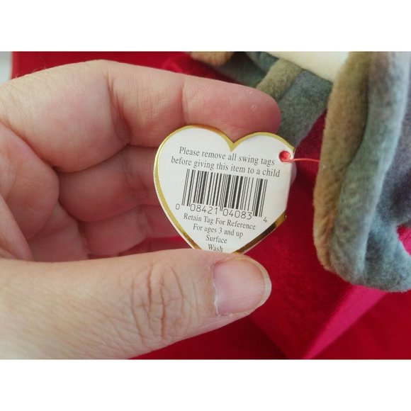 Claude the Crab - Rare Original TY Beanie Babies Collection- Vintage 1996 #4083 - Picture 8 of 10